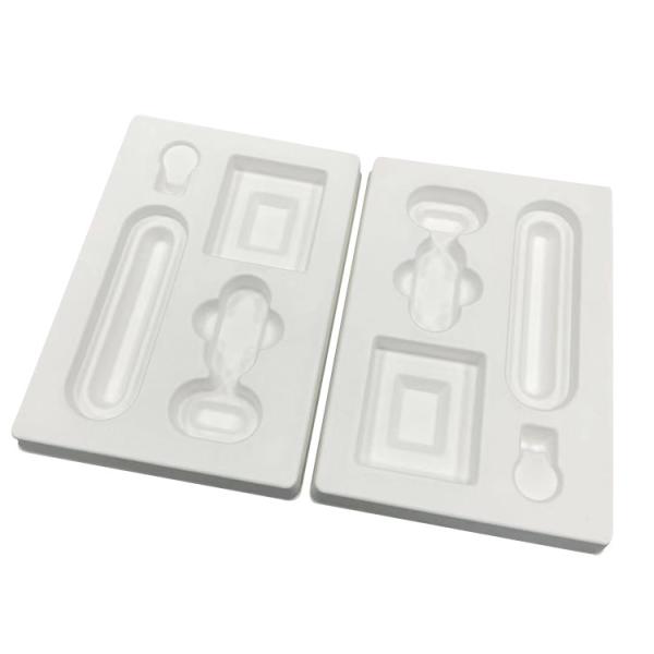 Disposable Wet Press Pulp Tray , Recycled Bagasse Custom Molded Pulp