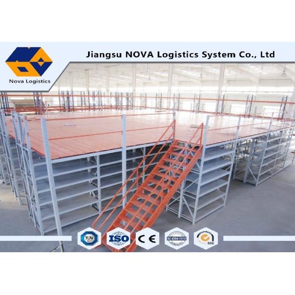 Customized Cold Rolled Structural Rack Supported Mezzanine For Logistics