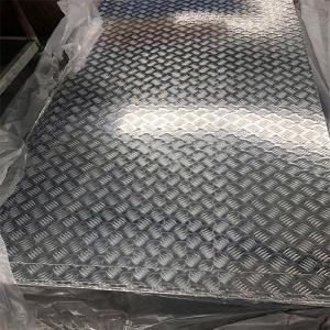 Quality 55% Aluminum Alloy Gi Chequered Plate Zinc Sheet Metal Galvanized 6m wholesale