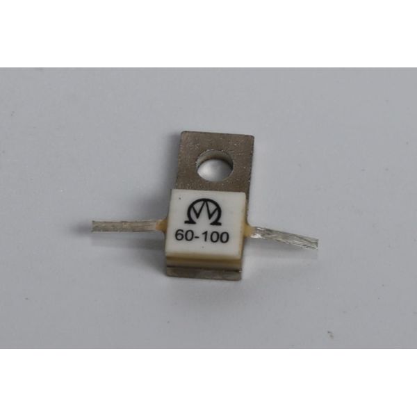 High Power Flange Resistor with 1.2~1.3 Standing Wave Ratio Plastic Package and Cermet Technology