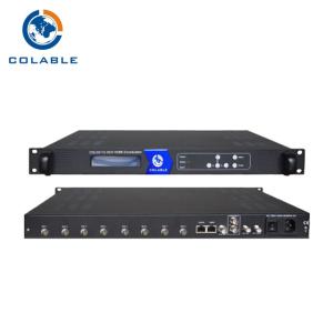 Quality DTV MPEG2 AV Modulator 8 In 1 SD DVB T Encoder Modulator COL5011U - 8CT wholesale