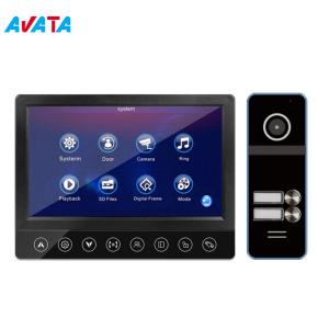 Quality 7&quot;Ahd Screen Motion Detection Video Doorbell Intercom with CCTV camera and PIR sensor wholesale