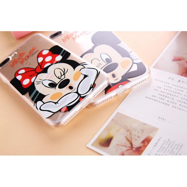 Acrylic Lovely Cartoon Characters Back Cover Cell Phone Case For iPhone 7 7 Plus 5 5s 6 6s