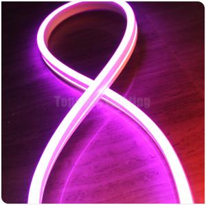 China 11x19mm Mini led Flex neon 12V with colorful Pink for bridge architecture swimming pool light building room on sale