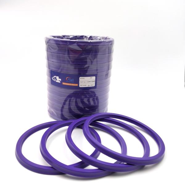 Standard Size Hydraulic Rod Seal PU Material IDI Purple Color
