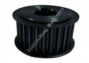 China Black Cast Iron Timing Belt Pulley For Power Transmission Belt Idler Pulley on sale