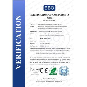 Shenzhen Xianheng Technology Co.,Ltd Certifications