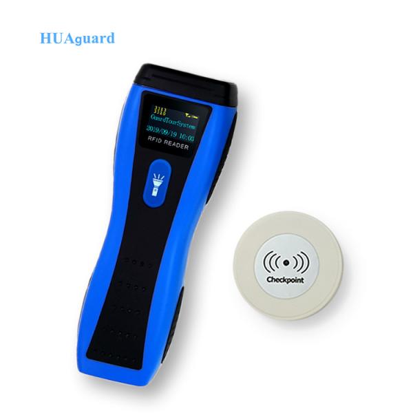 Cheap 100g RFID Guard Tour System Wand Checkpoint IP67 Level Protection USB Data Upload for sale