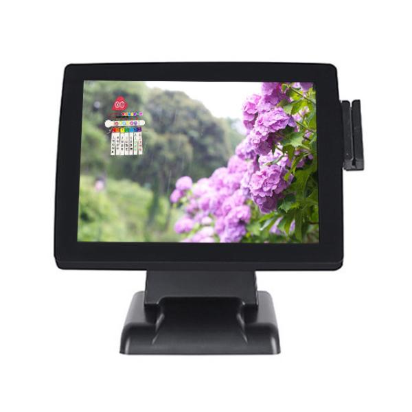 MSR Resistive Point Of Sale Terminal Resolution 1024 * 768 And 6 USB Port