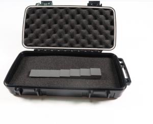 China 7 Step Ultrasonic Test Block / Calibration Block / 7075 Alumi Test Block With Certificate Suitcase 0.1-0.7 Inch on sale