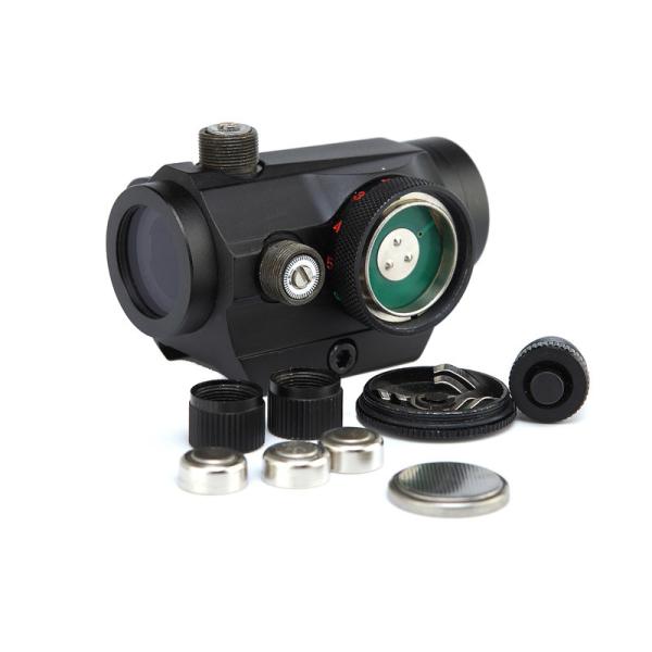1X22mm Inner Green Red Dot Reflex Sight With Red Laser Sight Pistol 2.8in 5.3oz