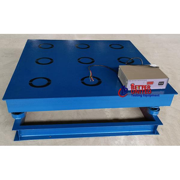 Magnetic Concrete Testing Machine 380v Concrete Vibrating Table 2860 Times / Min