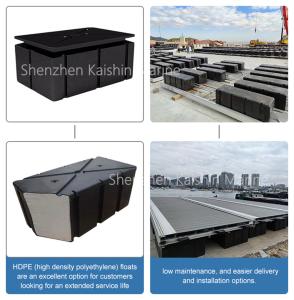 Quality PE Pontoon Floatation with EPS Foam filed Basic Dock Accessories wholesale