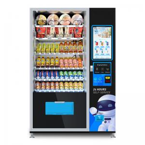 Quality 24 Hours Self Service Vending Machine 22 Inch Foods And Drinks Vending Machine wholesale