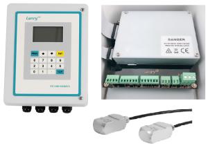 Clamp-on Data Logger Function Water Flow Meter
