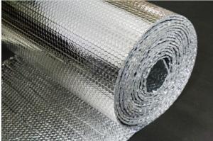 Quality Double Bubble Aluminium Foil Roll 24h Moisture Permability Silver Color wholesale