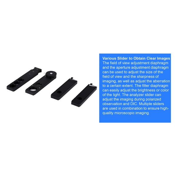 OPTO EDU A13.1096 Inverted Metallurgical Microscope Research Level