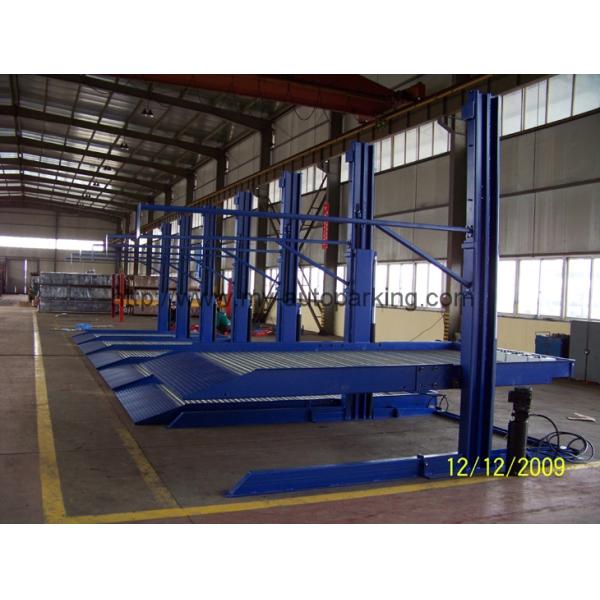2 Columns Simple Car Stack Parking Equipment Car StackerC ar Elevator Parking Systems