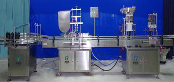 Two Heads Automatic Filling And Capping Machine 1000ml To 5000ml