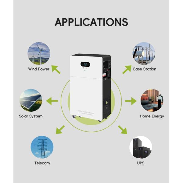 Powerful 5-10 kWh Output Power Range Solar Energy Storage Battery System for Off Grid