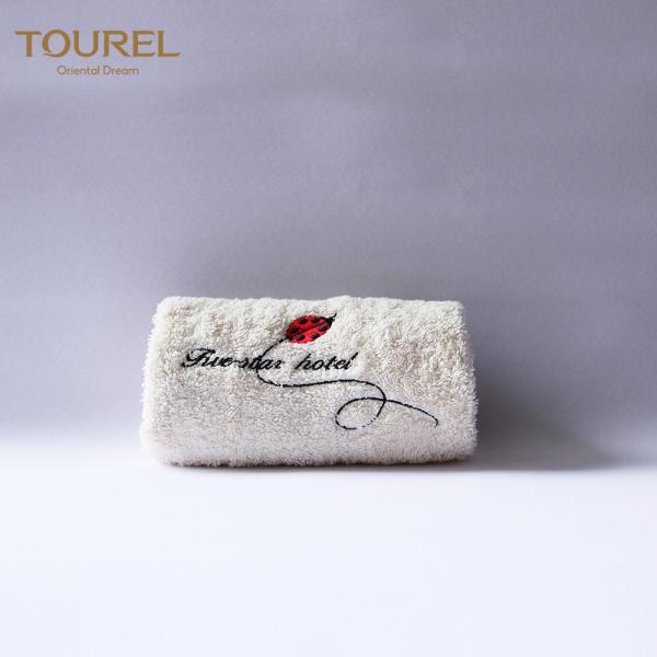 Cheap 100% Cotton Luxury Hotel Towel Set With Personalized Embroidery Jacquard Logo for sale