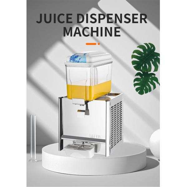 Commercial 12L*2 Juice Dispenser 2 Tanks Professional Stainless Full Automatic