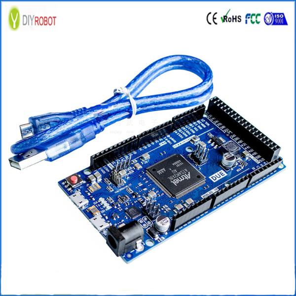 Cheap DUE R3 for Arduino 2012 AT91SAM3X8E RAM Development Board With USB Cable for sale