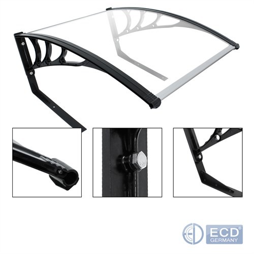 Retractable Lawn Mower Solid Polycarbonate Awning UV Layer Protection