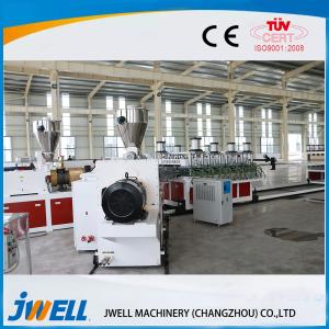 China Fireproof WPC Extrusion Line , Wpc Profile Extrusion Machine Co Rotation Parallel on sale