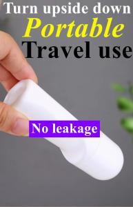 China 30ml 50ml 60ml HDPE Plastic Roll on Deodorant bottle Empty Bottle Deodorant Container bottle with Roller Ball on sale