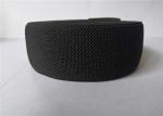 Black Pineapple Pattern Polyester Elastic Webbing / Elastic Webbing Straps For