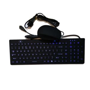 Buy cheap 106 Key Washable 800DPI PS2 cable Rubber Keyboard Mouse from wholesalers