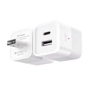 Quality Tuya Smart WiFi Mini Power Adapter Portable 5V Micro USB &amp; Type-C Charger Plug with APP Control, Voice Commands, Timing, Alexa Support for Light wholesale