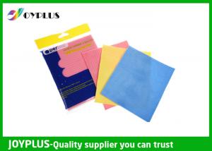 Quality Blue Yellow White Nylon Scrub Pad , Cloth Scouring Pads For Dishes HK0610 wholesale