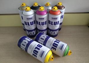 Quality Graffiti Low Pressure Spray Can For Canvas / Wood / Concrete / Metal / Glass Surface wholesale