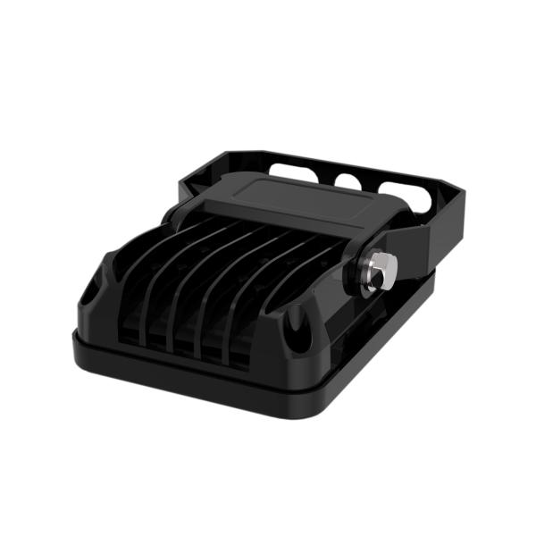 20W COB LED Flood Light Lamp black fixture slim aluminum housing IES test file 0.9PFC 90RA 110LM/W foco light led