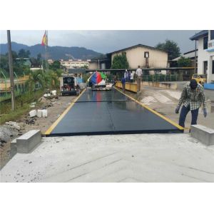 Buy cheap 100 Ton Truck Weighbridge / Road Weighbridge Steel Plate Material With Ramps from wholesalers