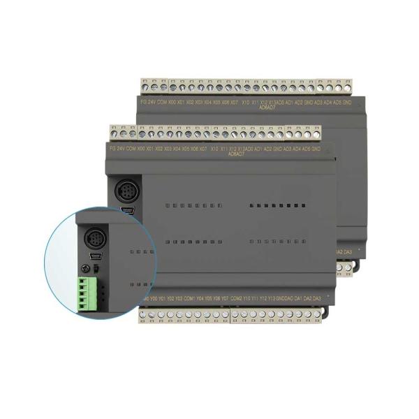 Cheap Passive NPN Input Programmable Logic Controller Module 2AI PID Auto Tuning for sale