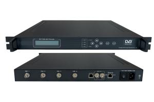 4 channels H.265, MPEG4 SDI encoder to ASI and IP
