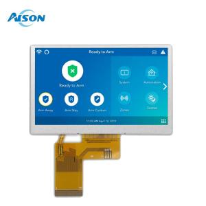 Quality 4.3 inch 480x272 IPS TFT LCD Display SPI / 808-MCU Interface wholesale