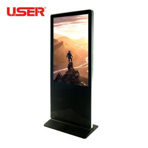 China USB Update Floor Standing Digital Signage IR Remote Control Safety Lock System on sale