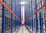 Smart ASRS Automated Storage Retrieval System , Industrial Warehouse Racking