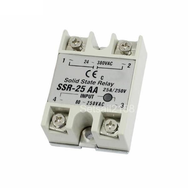 Quality 100A Single Phase AC SSR Relay Solid State15VDC Control wholesale