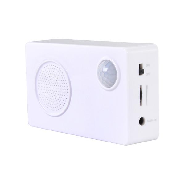 Cheap Motion sensor alarm box PIR human sensor sound box with pre-load audio for sale