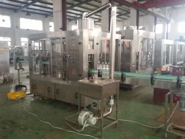 Cheap Pure Water / Beverage Automatic Filling Machine Touch Screen 6000 Bottles Per Hour for sale