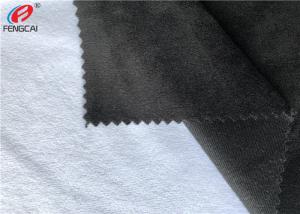 Quality Solid Black White Minky Plush Fabric 1mm Super Soft Velboa Upholstery Fabric wholesale