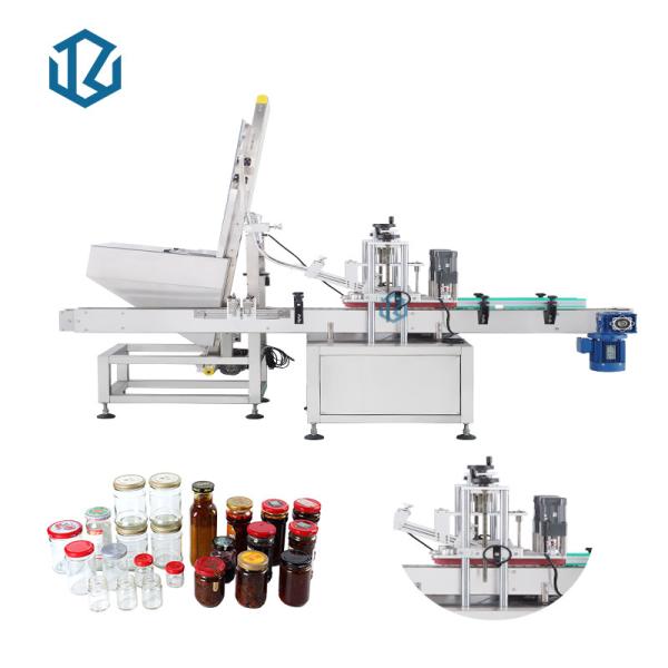 Automatic Feeder Twist Off Vacuum Screw Capping Machine