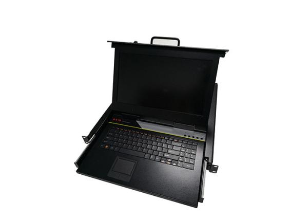 Cheap 19 Inch Screen KVM Monitor Switch AC100-240V Input Connect For 1 Computer for sale