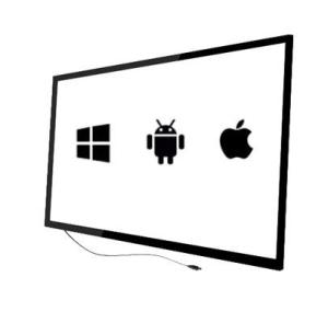 iBoard Infrared Multi Touch Frame Screen Panel Conversion Overlay Frame For Mirror Screen