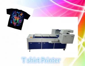 China 8 Color Flatbed DTG Printer T Shirt Printer High Precision 1 Year Warranty on sale